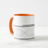 Editierbarer Farbname schreiben Weihnachtsgeschenk Tasse (Vorderseite Links)