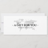 Editierbarer Flugzeug für Island Boarding Pass Einladung (Rückseite)