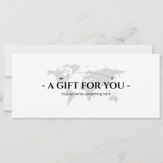 Editierbarer Flugzeug für Island Boarding Pass Einladung (Rückseite)