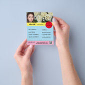 Editierbarer Flyer für Veranstaltungsplaner (Gruppe)