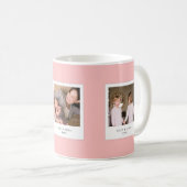 Editierbarer Hintergrund Instant Foto Style Kaffeetasse (VorderseiteRechts)