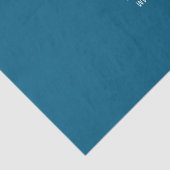 Editierbarer Ocean Blue QR-Code Seidenpapier (Detail)