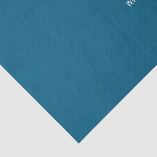 Editierbarer Ocean Blue QR-Code Seidenpapier (Detail)