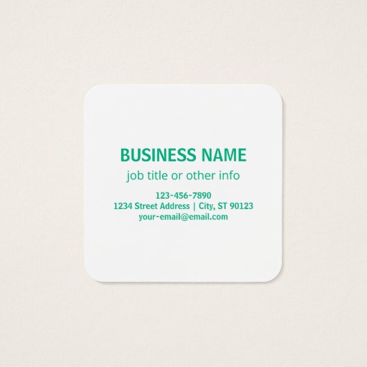 Editierbarer QR Code Generieren Sie Ihren eigenen (Rückseite)