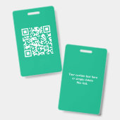 Editierbarer QR Code Generieren Sie Ihren eigenen Ausweis (Vorder- & Rückseite)