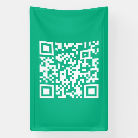 Editierbarer QR Code Generieren Sie Ihren eigenen Banner (Vertikal)