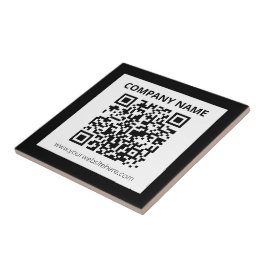Editierbarer QR-Code und einfaches, benutzerdefini Fliese