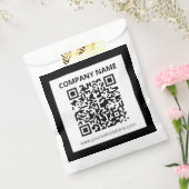 Editierbarer QR-Code und einfaches, benutzerdefini Geschenktütchen (Versiegelt)
