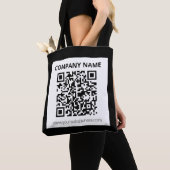 Editierbarer QR-Code und einfaches, benutzerdefini Tasche (Von Nahem)
