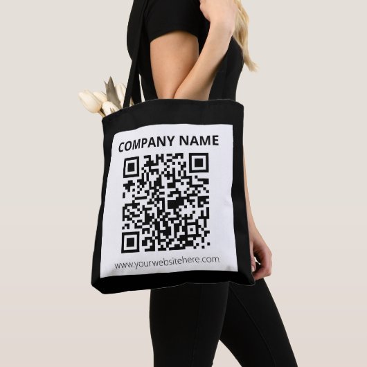Editierbarer QR-Code und einfaches, benutzerdefini Tasche (Von Nahem)