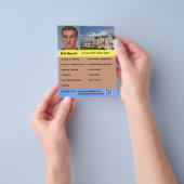 Editierbarer Real Anwesen Agent Flyer (Gruppe)