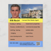 Editierbarer Real Anwesen Agent Flyer (Vorne)