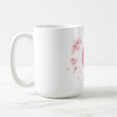 Editierbarer Text Cherry Blossom Tasse zum Geschen (Links)
