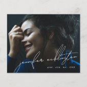 Editierbarer Uni-Abschluss für die Vorlage von Ein (Vorderseite)