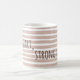 Editierbarer weicher Herz starkes Seele Minimal-Zi Kaffeetasse