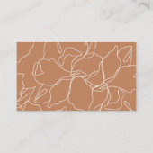 Editierbares Boho Colors Brunch & Bubbly Brautpart Begleitkarte (Rückseite)