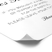 Editierbares Diaper- und Wipes-Raffle-Zeichen Poster (Ecke)