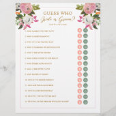 Editierbares Duschspiel Rosa Blütenbrauerei JG/N (Vorderseite)