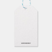 Editierbares Foto Shetland Wool Label Geschenkanhänger (Rückseite)