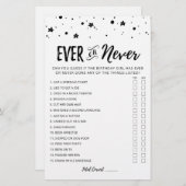 Editierbares Geburtstagsspiel (Vorne/Hinten)