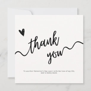 Editierbares Geschenk für Minimalistische Valentin Feiertagskarte