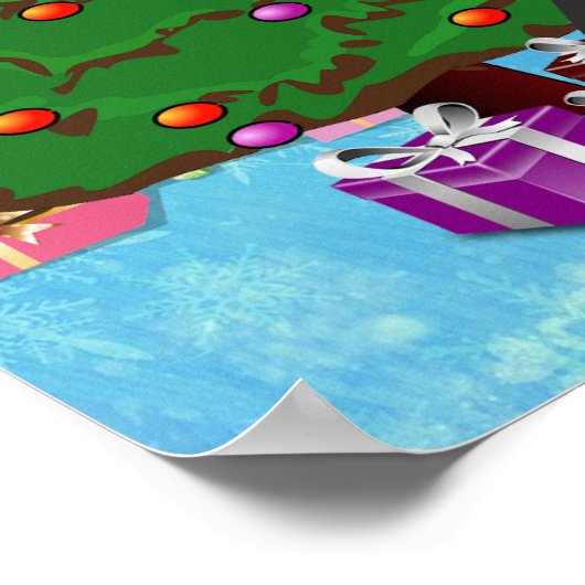 Editierbares Holiday Bazaar Poster (Ecke)