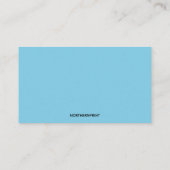 Editierbares Kreuz im Leiter der Wolkenkirche Visitenkarte (Rückseite)