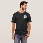 Editierbares Logo-Text-T-Shirt-Design T-Shirt (Vorne ganz)