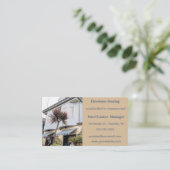 Editierbares Markieren Visitenkarte (Stehend Vorderseite)