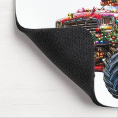 Editierbares Monster Truck Weihnachtsmousepad Mousepad (Ecke)