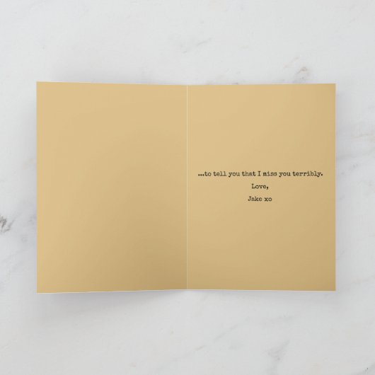 Editierbares Musikblatt - nur ein kleiner Hinweis Karte (Innenseite)