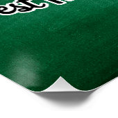 Editierbares Niedlich Teacher Apple Design Poster (Ecke)