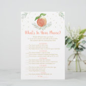 Editierbares Peach Gold, was in Ihrem Handyspiel i (Stehend Vorderseite)