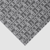 Editierbares Rock 'n' Roll-Lederdesign Seidenpapier (Ausschnitt)