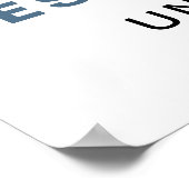 Editierbares Sailboat Nautic Custom Birthday Sign Poster (Ecke)