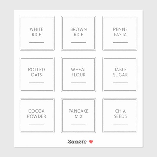 Editierbares Set mit moderner Steckdose 2 Zoll Aufkleber (Blatt)