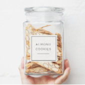 Editierbares Set mit moderner Steckdose 2 Zoll Aufkleber