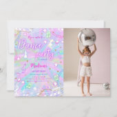 Editierbares Tance Birthday Foto Einladung (Vorderseite)