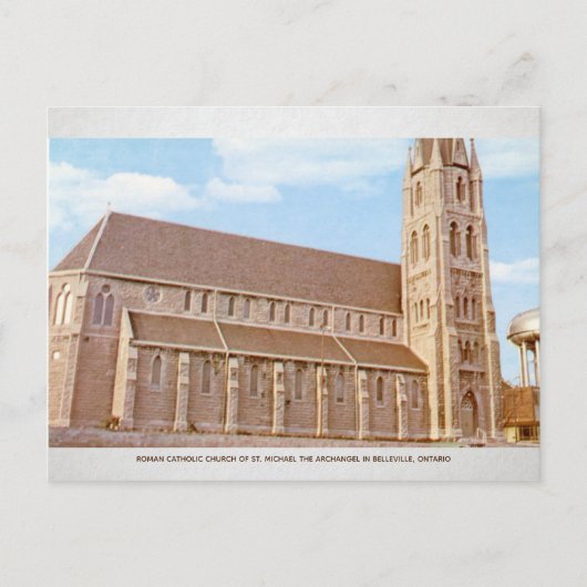 Editierbares Vintages kirchliches Foto Postkarte (Vorderseite)