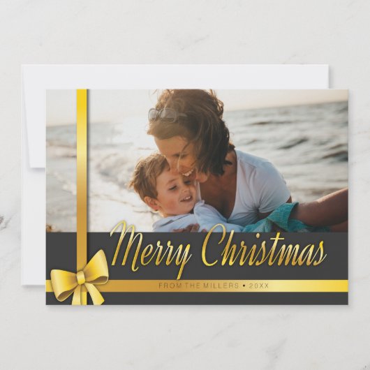 Editierbares Weihnachtsgebäck Feiertagskarte (Vorderseite)