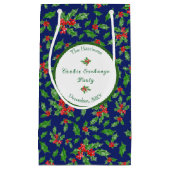 Editierbares WeihnachtskochtParty Frohe Weihnachte Kleine Geschenktüte (Vorderseite)