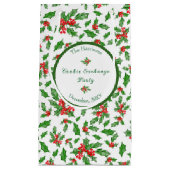 Editierbares WeihnachtskochtParty Frohe Weihnachte Kleine Geschenktüte (Vorderseite)