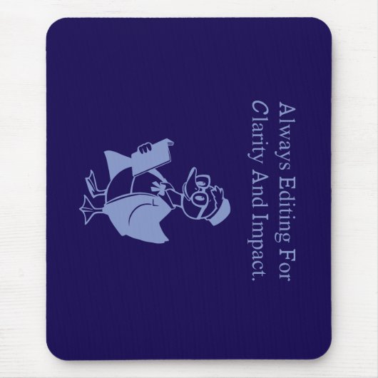 Editing For Clarity And Impact Writer's Design Mousepad (Vorne)