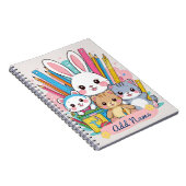 Edition von Süße Tier School Notebook Notizblock (Rechte Seite)