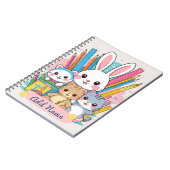 Edition von Süße Tier School Notebook Notizblock (Linke Seite)