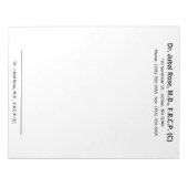 Editor bearbeiten notizblock (Vorderseite)