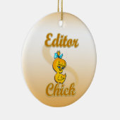 Editor Chick Keramikornament (Rechts)