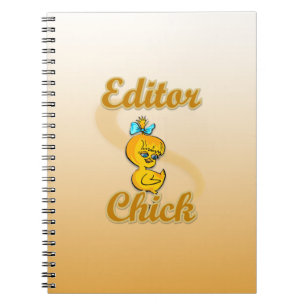 Editor Chick Notizblock