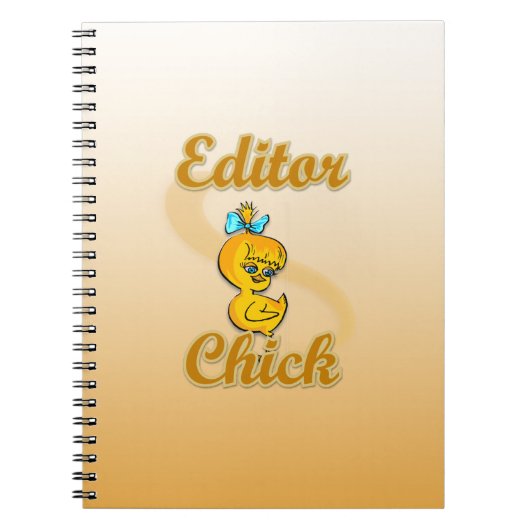 Editor Chick Notizblock (Vorderseite)