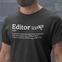 Editor Definition Dunkler Modus - Film Video Edito
